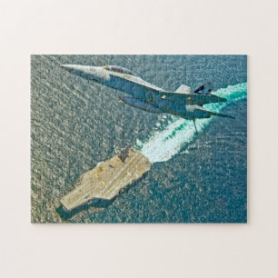 Quebra-cabeça F/A-18F SUPER HORNET (11x14 POLEGADAS)