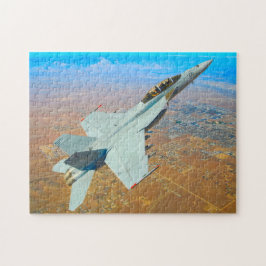 Quebra-cabeça F/A-18F SUPER HORNET (11x14 POLEGADAS)