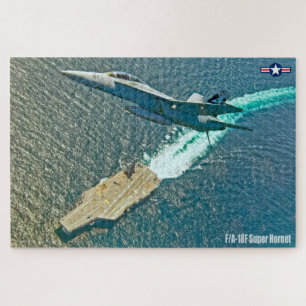 Quebra-cabeça F/A-18F SUPER HORNET (20x30 POLEGADAS)