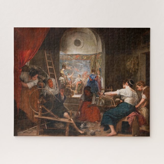 Quebra-cabeça Fable of Arachne or The Spinners by Velazquez (Horizontal)