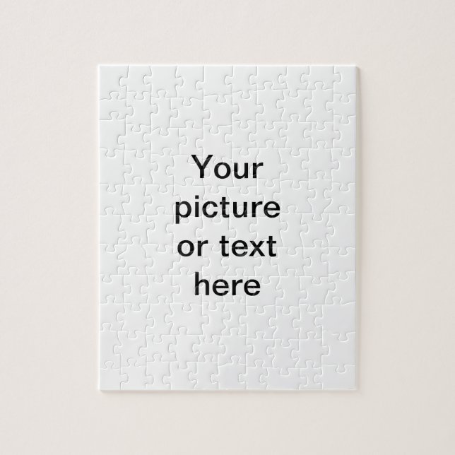 Quebra-cabeça Faça seu próprio costume personalizado (Vertical)