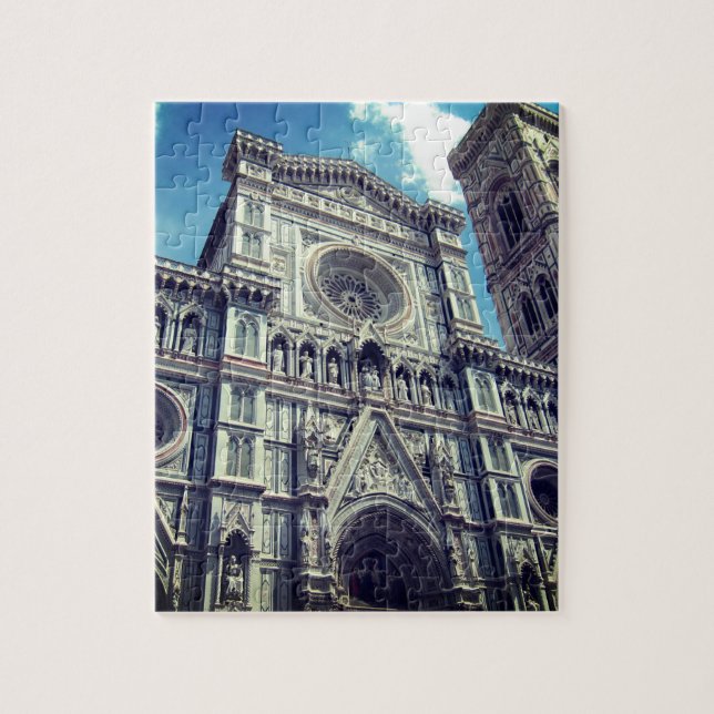 Quebra-cabeça Fachada da Catedral de Florença Firenze (Vertical)