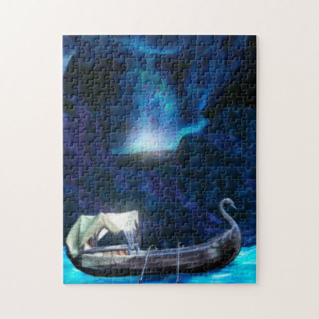 Quebra-cabeça Fada Cavern Fantasy Scenical Digital Art Quebra-ca (Vertical)