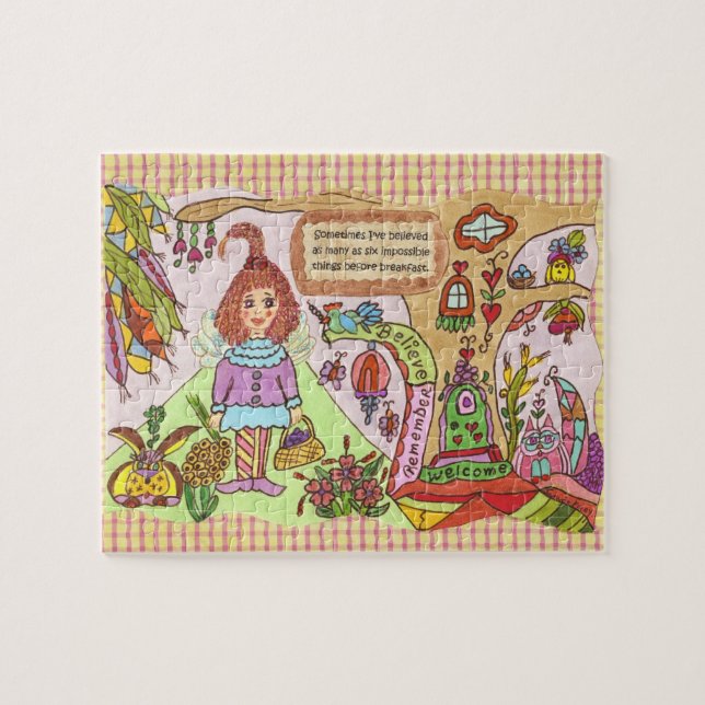 Quebra-cabeça Fada eu tenho acreditado às vezes que (Horizontal)