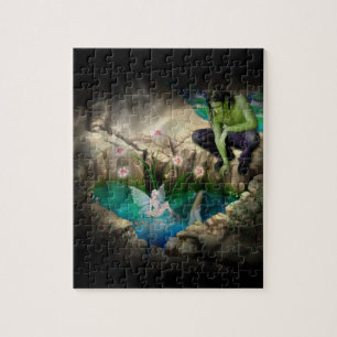 Quebra-cabeça Faerie em Elven Pond Vignette
