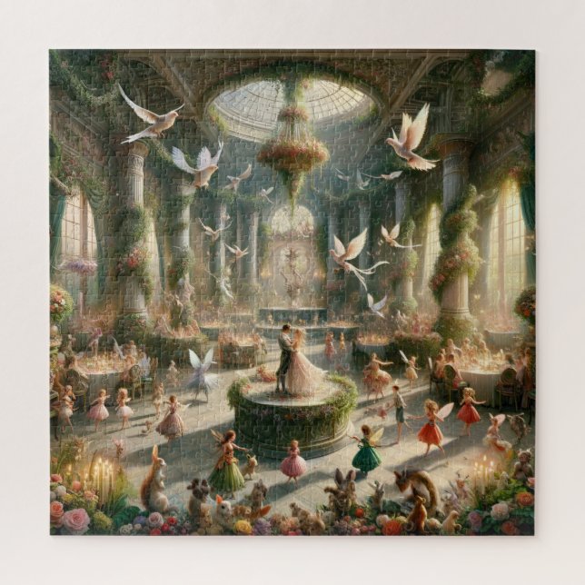 Quebra-cabeça Fairy Tale Dance Valentine's Celebration Ball (Vertical)