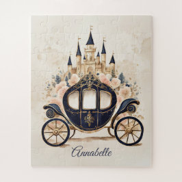 Quebra-cabeça Fairytale Carruagem e Castelo