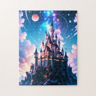 Quebra-cabeça Fairytale Magical Castle Fantasy Art