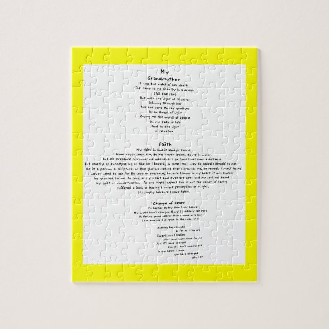 Quebra-cabeça Faith (Vertical)