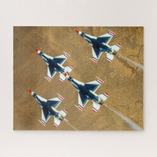 Quebra-cabeça FALCO DE COMBATE F-16C (16x20 POLEGADAS)
