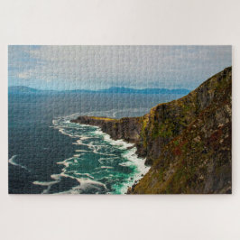 Quebra-cabeça Falésias de Kerry Portmagee Kerry Irlanda.