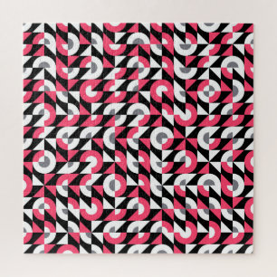 Quebra-cabeça Falha de Vintage: Padrão Geométrico de Abstrato