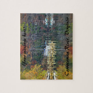 Quebra-cabeça Fall on the Corrotoman River, Virginia