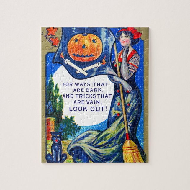 Quebra-cabeça Fallout Observem o Halloween (Vertical)