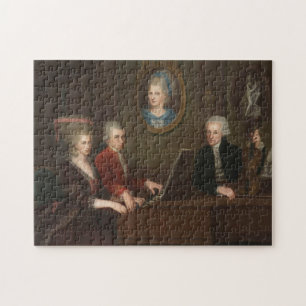 Quebra-cabeça Família de Mozart