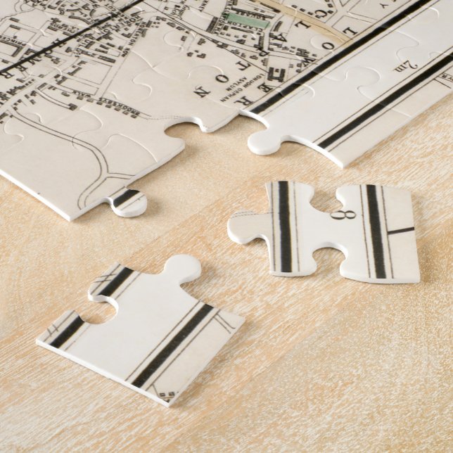 Quebra-cabeça Família Desafiadora do Mapa Subterrâneo de Londres (Lateral)