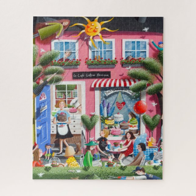 Quebra-cabeça Família feliz (Vertical)