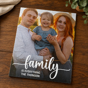 Quebra-cabeça Família Moderna É Tudo Foto Script 