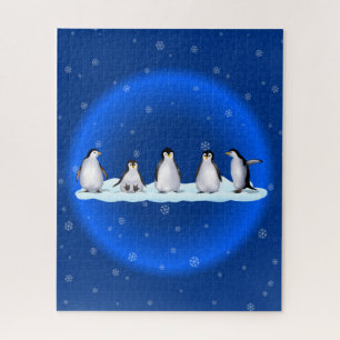 Quebra-cabeça Família Penguin