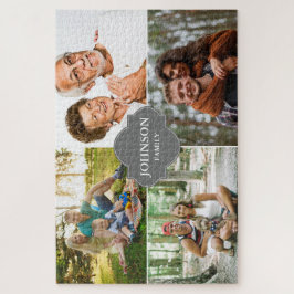 Quebra-cabeça Família personalizada Colagem várias fotos