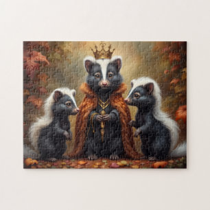Quebra-cabeça Família Royal Skunk