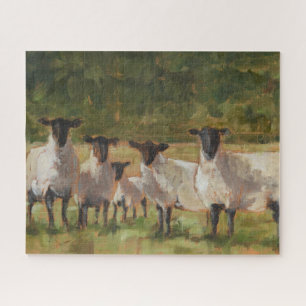Quebra-cabeça Família Sheep