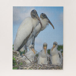 Quebra-cabeça "Família Stork"