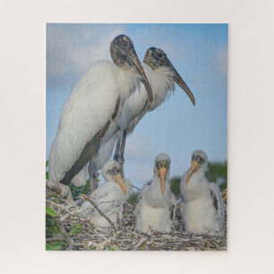 Quebra-cabeça "Família Stork"
