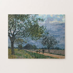 Quebra-cabeça Famosas Artes Visuais Alfred Sisley, a Estrada de