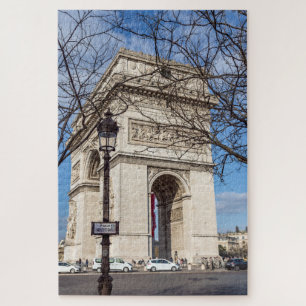 Quebra-cabeça Famous Arc de Triomphe em Paris, França