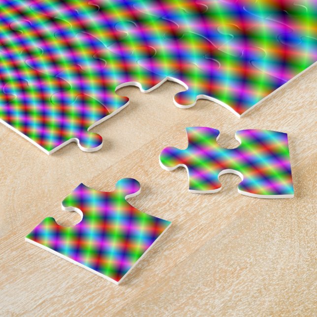 Quebra-cabeça Fanfare em luzes de neon (Lateral)