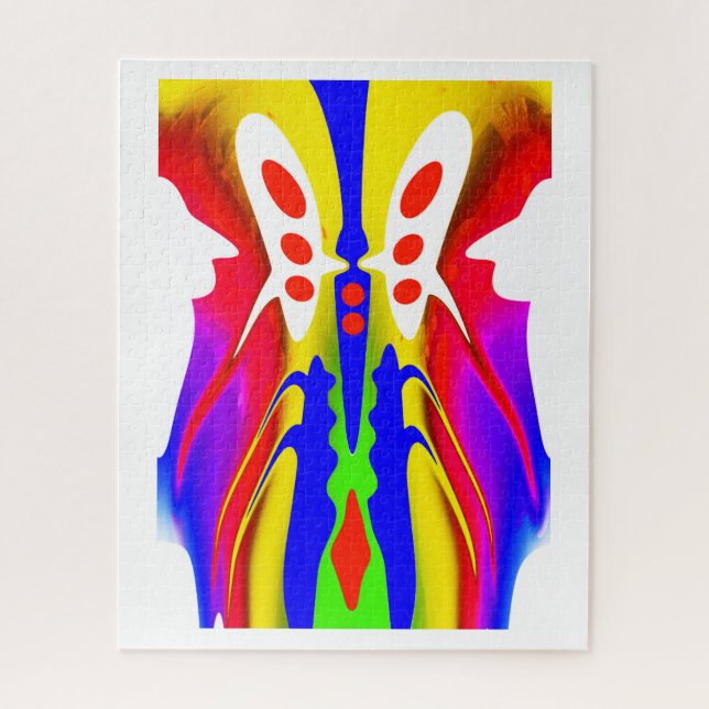 Quebra-cabeça Fantasia alienígena arte (Vertical)