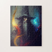 Fantasia de Bruxo Sombrio | Arte de Mago