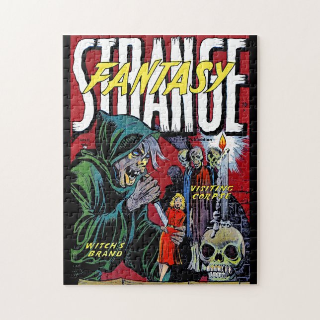 Quebra-cabeça Fantasia Estranha A Assustadora Histórias em quadr (Vertical)