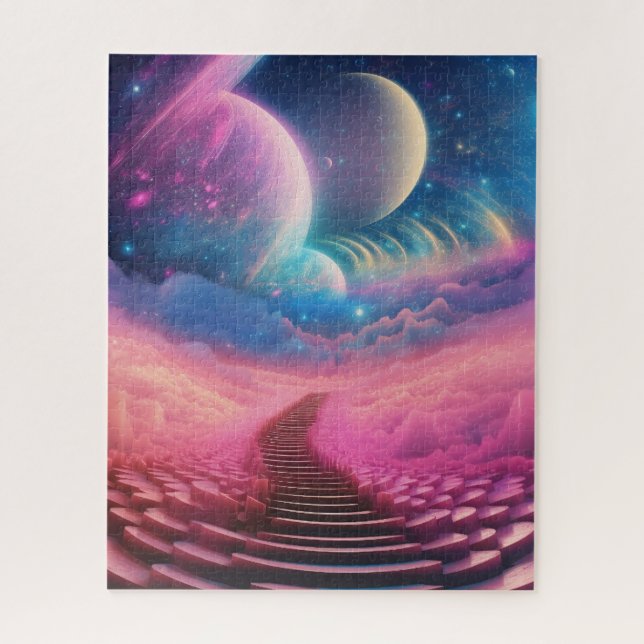 Quebra-cabeça Fantasia Mundo (Vertical)