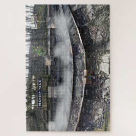 Quebra-cabeça Fantasmas de uma ferrovia.