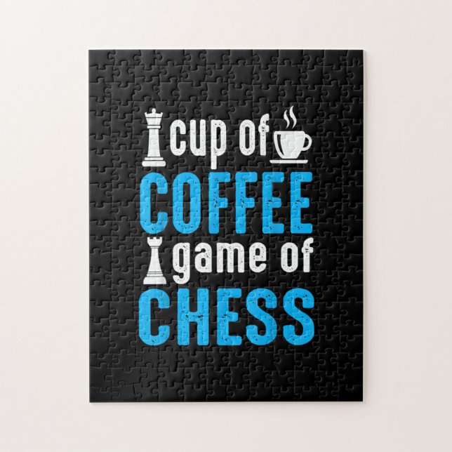 Quebra-cabeça Fantástico Jogo De Conselho - Xícara De Café (Vertical)