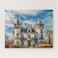 Fantasy Abandonadas Ruínas do Castelo Francês