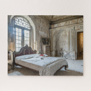 Quebra-cabeça Fantasy Abandonado Chateau Bedroom