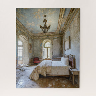 Quebra-cabeça Fantasy Abandonado Chateau Bedroom