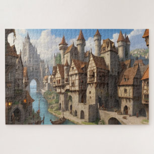 Quebra-cabeça Fantasy Castle Paradise