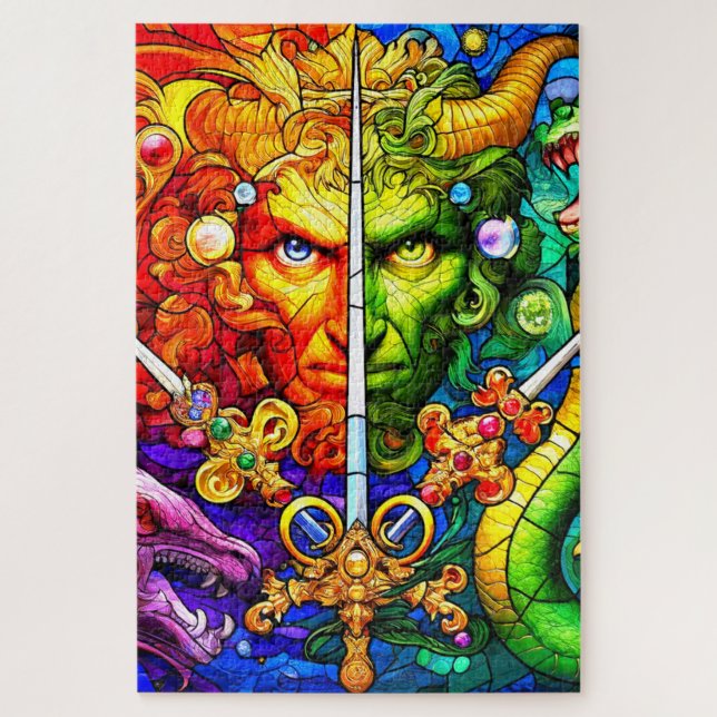 Quebra-cabeça Fantasy Design (Vertical)