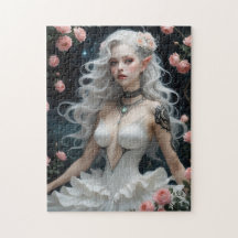 Fantasy Elegance: Elf com Rosas