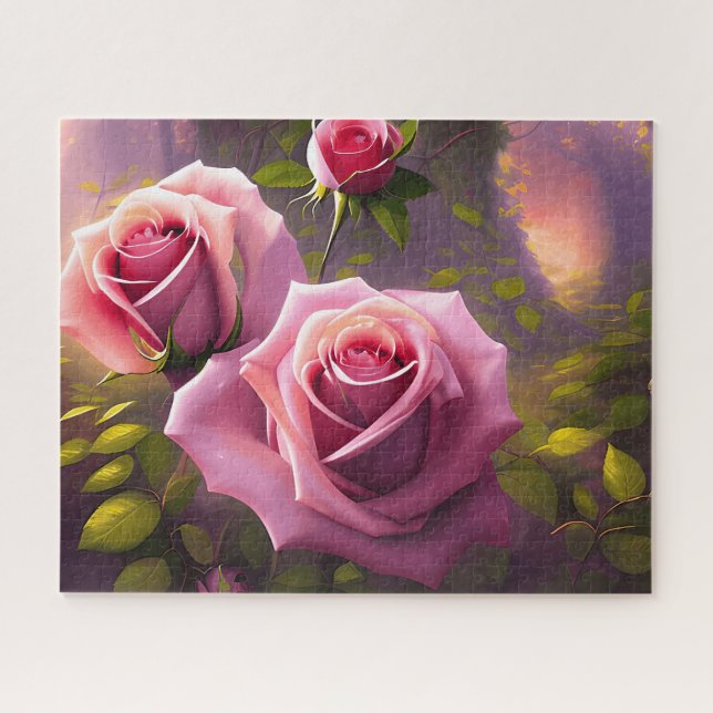 Quebra-cabeça Fantasy Floral Forest (Horizontal)