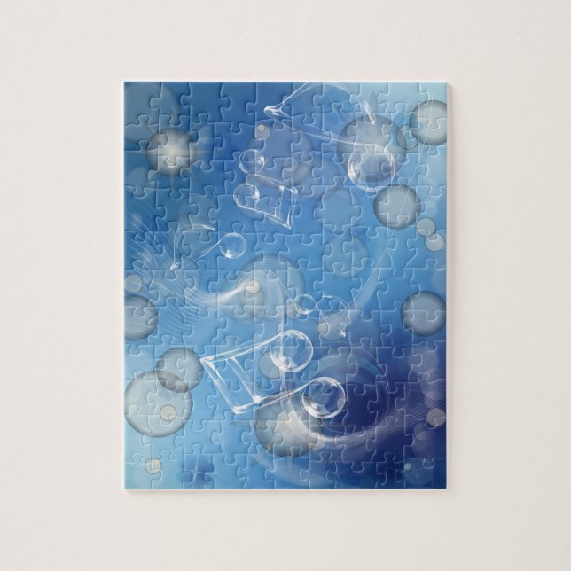 Quebra-cabeça Fantasy Glass Music Notes (Vertical)