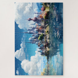 Quebra-cabeça Fantasy Seaside Kingdom