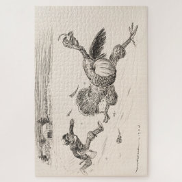 Quebra-cabeça Farmer perseguindo a Turquia - William Walker