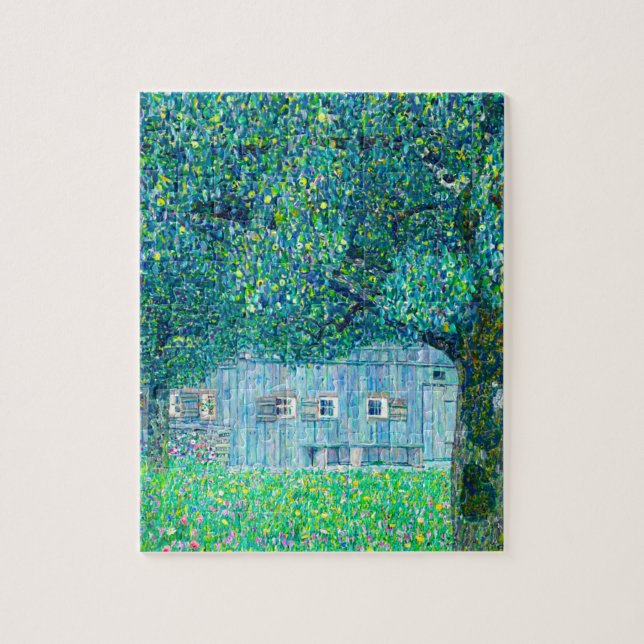 Quebra-cabeça Farmhouse Gustav Klimt na Alta Áustria (Vertical)