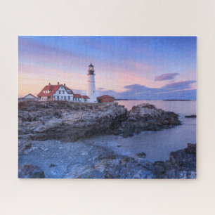 Quebra-cabeça Faróis Cabo Elizabeth, Maine
