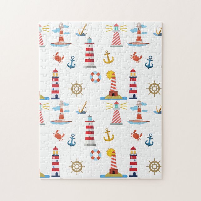 Quebra-cabeça Faróis Náuticos Considerados (Vertical)